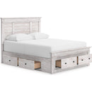  Size_Queen -- Makidern PCB1171B10 Queen Panel Storage Bed IMAGE 4