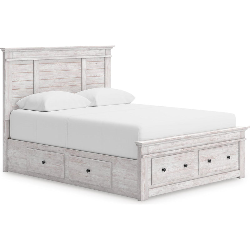  Size_King -- Makidern PCB1171B14 King Panel Storage Bed IMAGE 1
