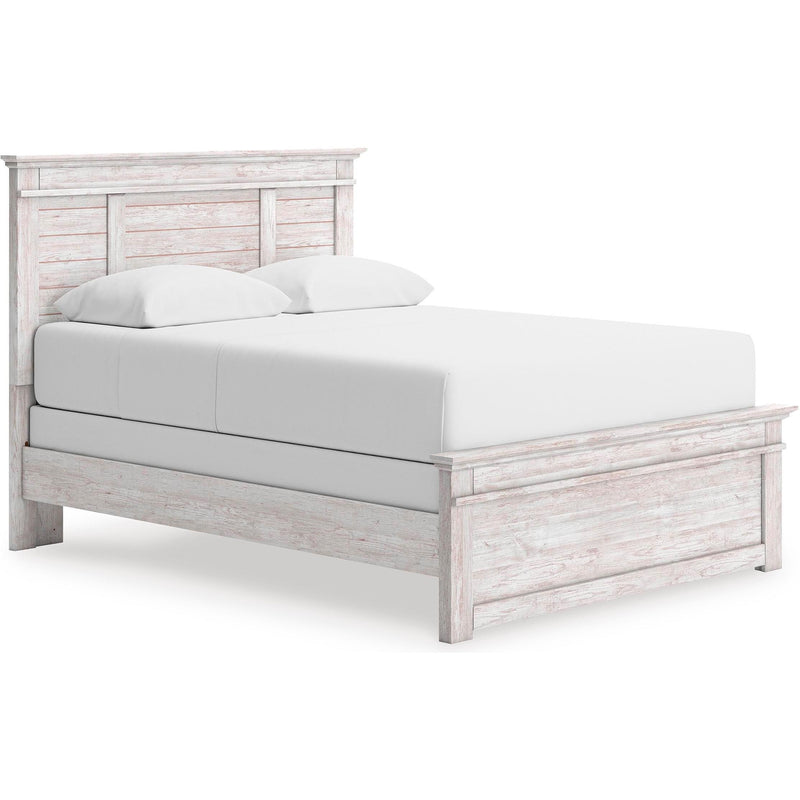  Size_Full -- Signature Design by Ashley Makidern Panel Bed IMAGE 1