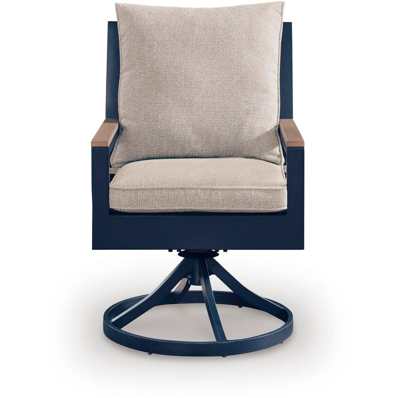  Signature Design by Ashley East Beach PCP587-602A Swivel Chair with Cushion IMAGE 2