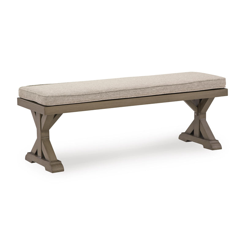  Signature Design by Ashley Laguna Heights PCP790-600 Bench with Cushion IMAGE 1