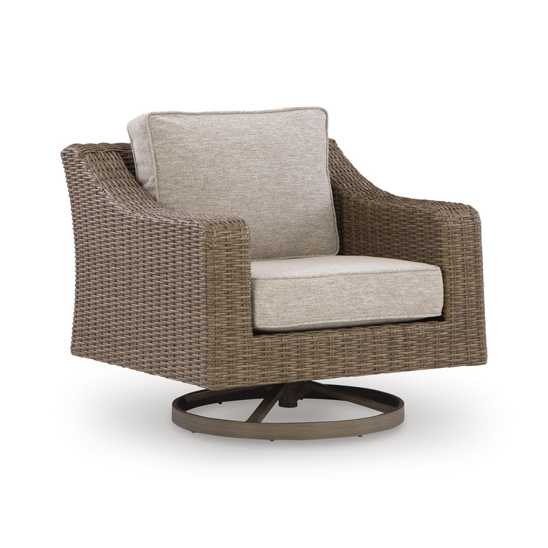  Signature Design by Ashley Laguna Heights PCP790-821 Swivel Lounge with  Cushion IMAGE 1