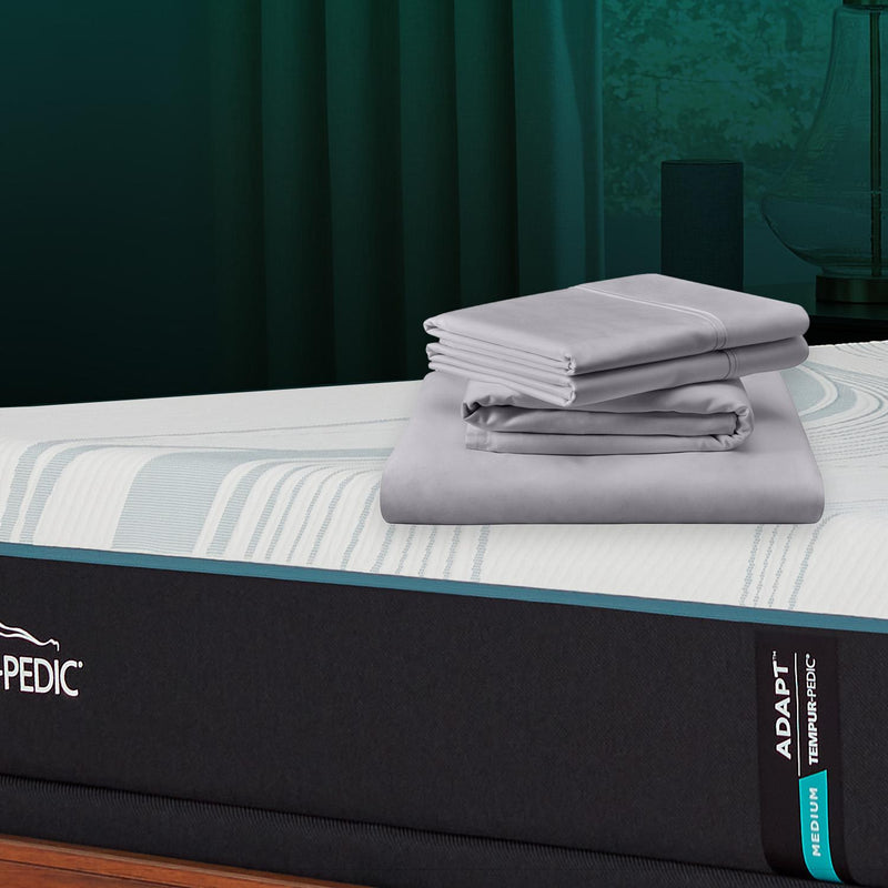 Tempur-Pedic TEMPUR-Adapt Luxe Egyptian Cotton Sheets - Graphite (Split California King) IMAGE 1