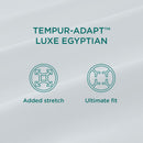  Tempur-Pedic TEMPUR-Adapt Luxe Egyptian Cotton Sheets - White (California King ) IMAGE 10
