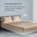  Tempur-Pedic TEMPUR breeze cooling Sheet Set Sandstone (Twin) IMAGE 10