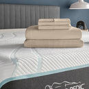  Tempur-Pedic TEMPUR breeze cooling Sheet Set Sandstone (Twin) IMAGE 1