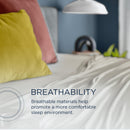  Tempur-Pedic TEMPUR breeze cooling Sheet Set Sandstone (California King ) IMAGE 6