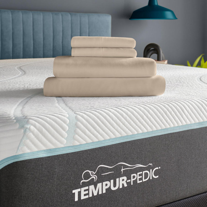  Tempur-Pedic TEMPUR Rayon from Bamboo Sheet Set Sandstone (California King ) IMAGE 1