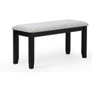  Crown Mark Lester 2231SET-LG 6 pc Dinette - Light Grey IMAGE 6