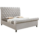  Size_Queen -- Crown Mark Kate Upholstered Platform Bed IMAGE 1