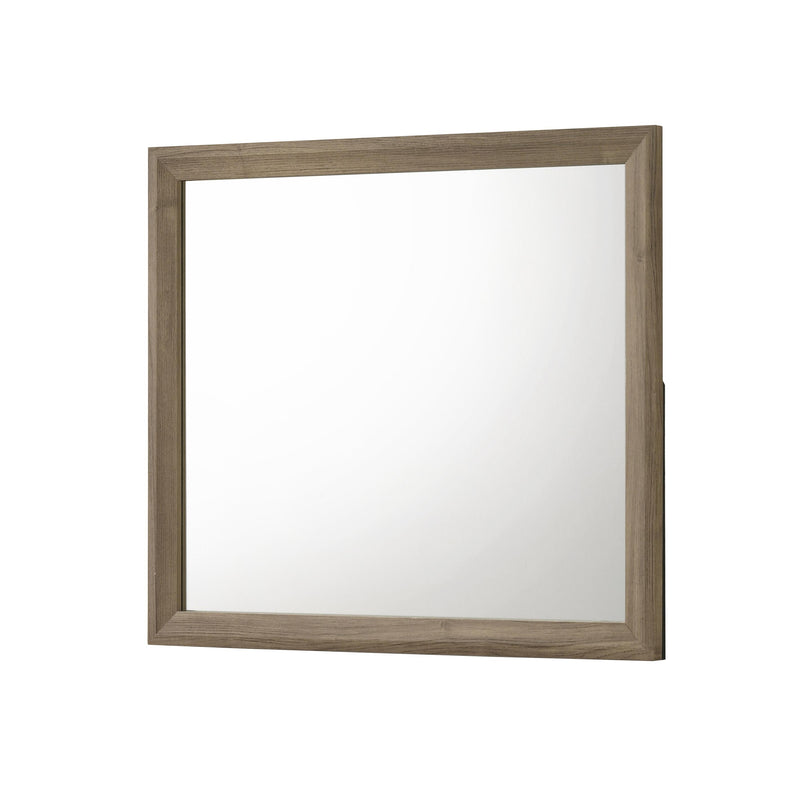  Crown Mark Valor B9332-11 Dresser Mirror - Light Brown IMAGE 1