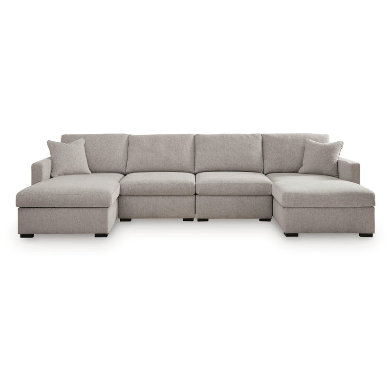  Benchcraft ModMax Luxe Fabric 4 pc Sectional 6860516/6860517/6860546/6860546 IMAGE 1