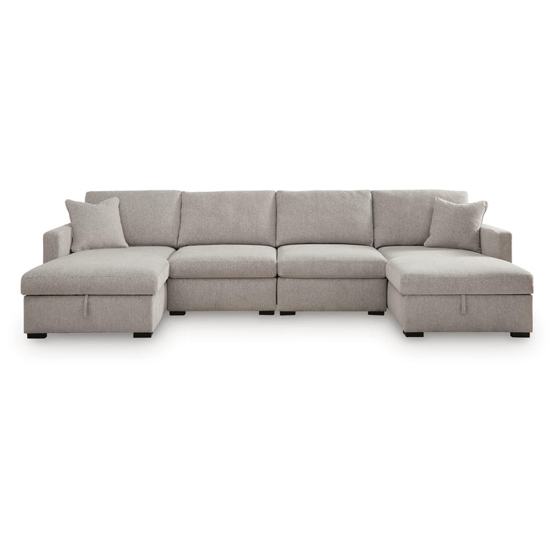  Benchcraft ModMax Luxe Fabric 4 pc Sectional 6860516S/6860517S/6860546/6860546 IMAGE 1