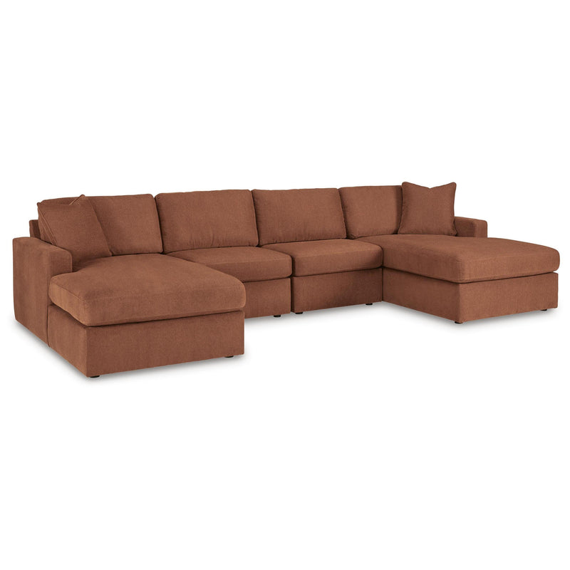  Signature Design by Ashley Modmax Fabric 4 pc Sectional 9210216S/9210217S/9210246/9210246 IMAGE 1