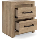  Benchcraft Brozmont 2-Drawer Nightstand B1045-92 IMAGE 2