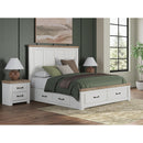  Size_King -- Savonport B4615B11 King Panel Storage Bed IMAGE 2