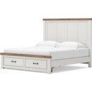  Size_King -- Savonport B4615B11 King Panel Storage Bed IMAGE 7