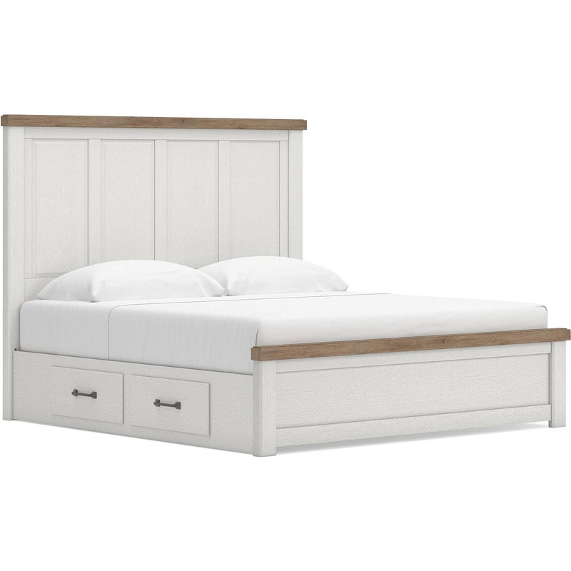  Size_King -- Savonport B4615B13 King Panel Bed with Storage IMAGE 1