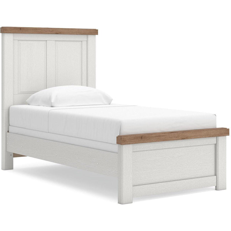  Size_Twin -- Benchcraft Savonport Panel Bed IMAGE 1