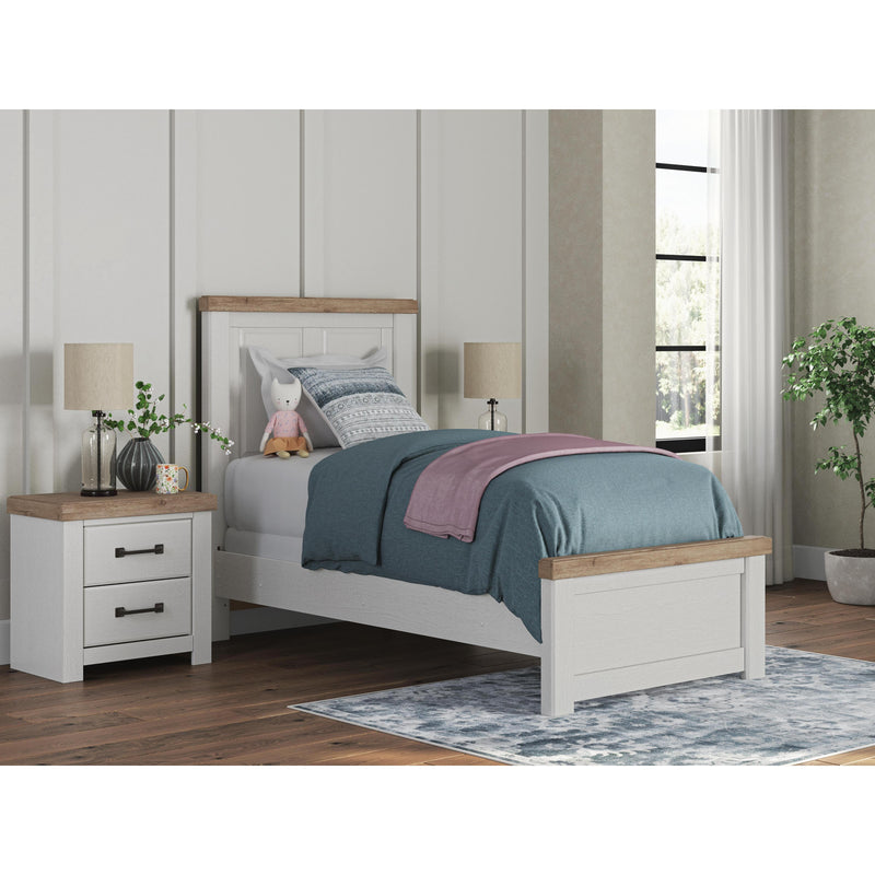  Size_Twin -- Benchcraft Savonport Panel Bed IMAGE 2