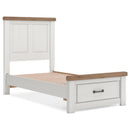  Size_Twin -- Signature Design by Ashley Savonport Panel Bed with Storage IMAGE 5