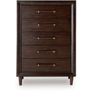 Benchcraft Dantenton 5-Drawer Chest B611-46 IMAGE 3