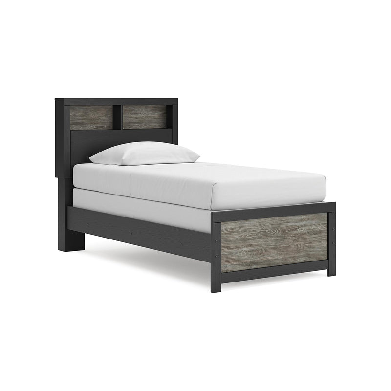  Size_Twin -- Signature Design by Ashley Broachmyn Bookcase Bed IMAGE 1