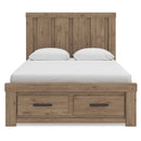  Size_Queen -- Signature Design by Ashley Oliandon Panel Bed with Storage IMAGE 7