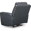  Manufacturer Color_Admiral -- Signature Design by Ashley Bexhurst Power Leather Match Recliner IMAGE 5