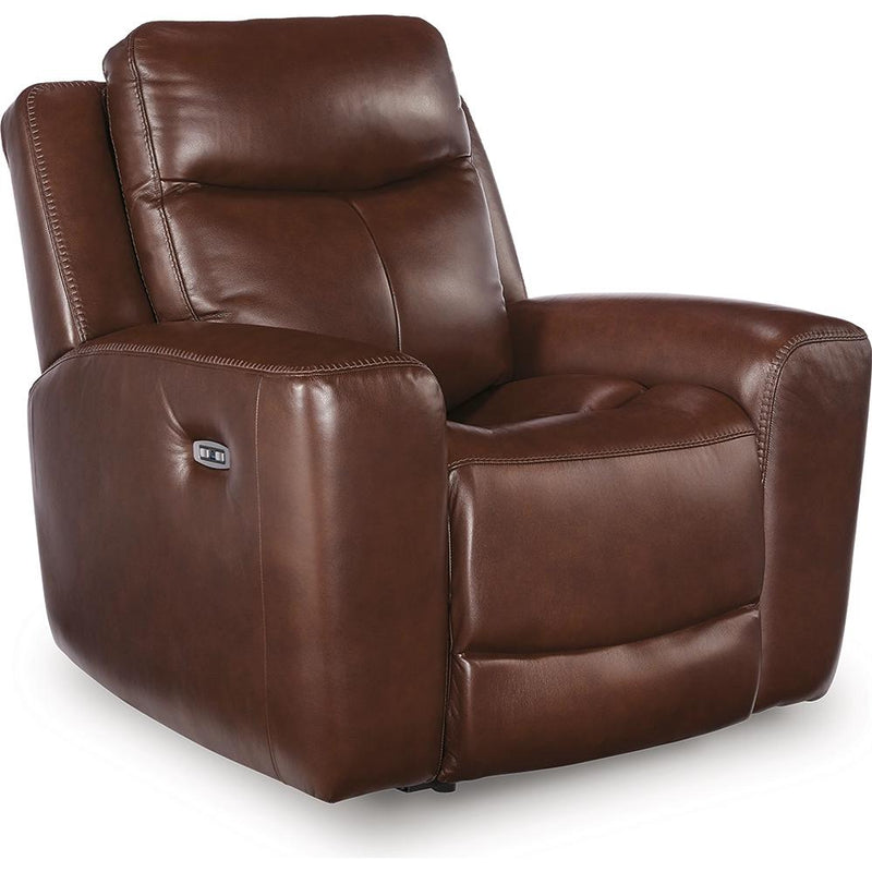  Manufacturer Color_Mahogany -- Next Move PCU1210213 Power Recliner with Adjustable Headrest IMAGE 1