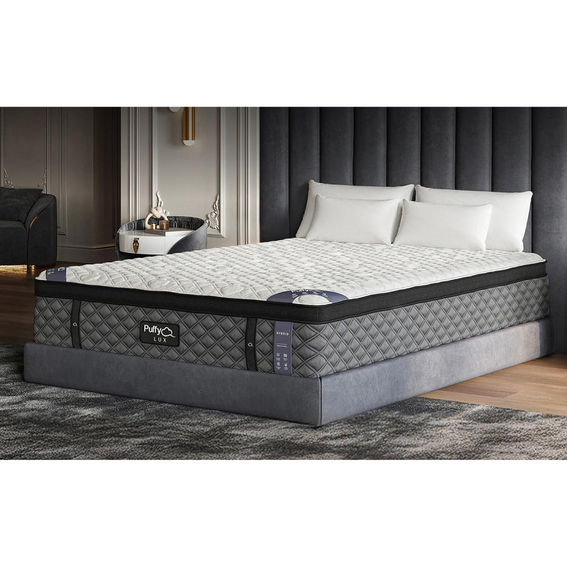  Puffy Lux Medium Plush Hybrid Mattress (Twin) IMAGE 1