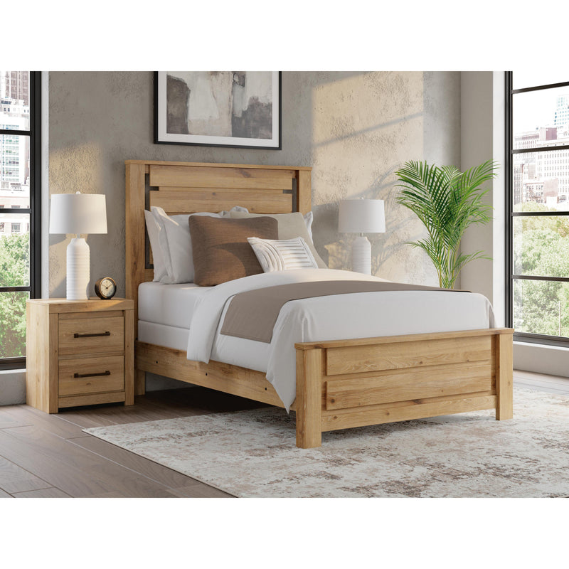  Size_Full -- Benchcraft Brozmont Panel Bed IMAGE 2