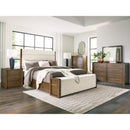  Size_Queen -- Benchcraft Marxmore Upholstered Panel Bed with Storage IMAGE 9