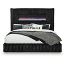  Size_Queen -- Signature Design by Ashley Tayleena Upholstered Panel Bed IMAGE 1
