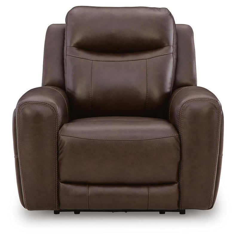  Benchcraft Gravier U1330113 Power Recliner with Adjustable Headrest IMAGE 2