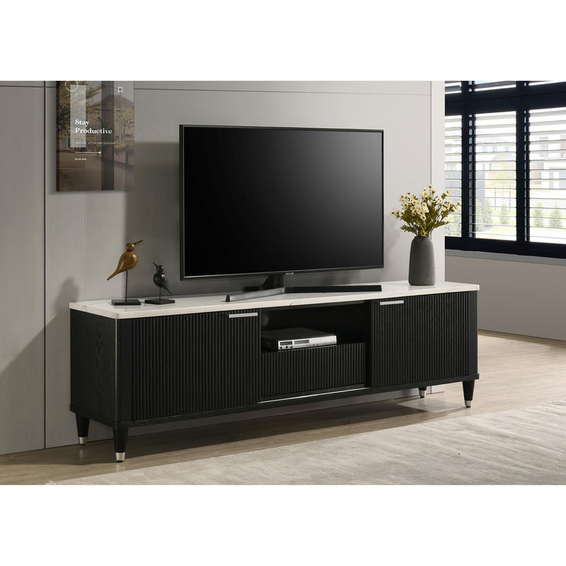  Crown Mark Britany TV Stand with Cable Management 4813BK-9 IMAGE 2