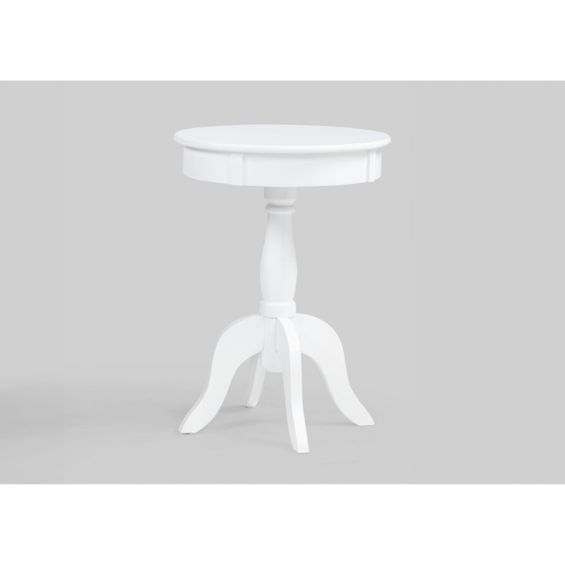  Crown Mark Romy Chairside Table 4904WH IMAGE 1