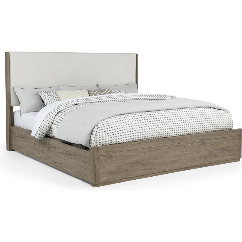  Size_Queen -- Crown Mark Veranda Upholstered Panel Bed IMAGE 1