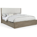  Size_Queen -- Crown Mark Veranda Upholstered Panel Bed IMAGE 1