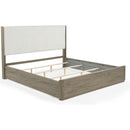  Size_Queen -- Crown Mark Veranda Upholstered Panel Bed IMAGE 2
