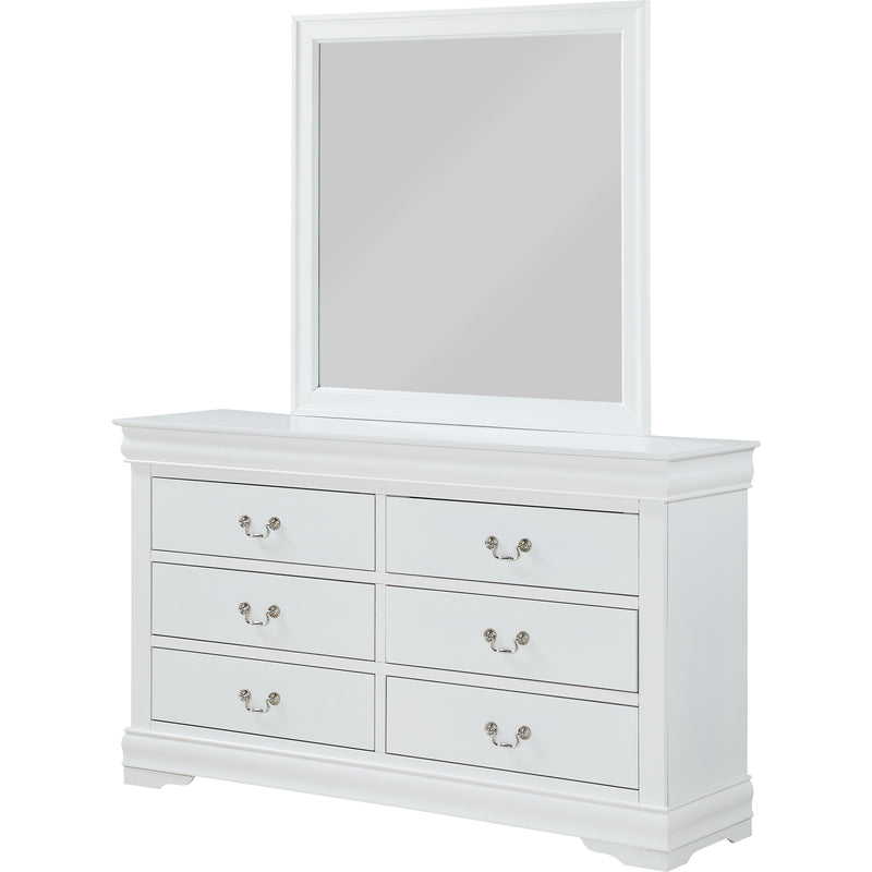  Crown Mark Louis Philip Dresser Mirror B3750-11 IMAGE 2