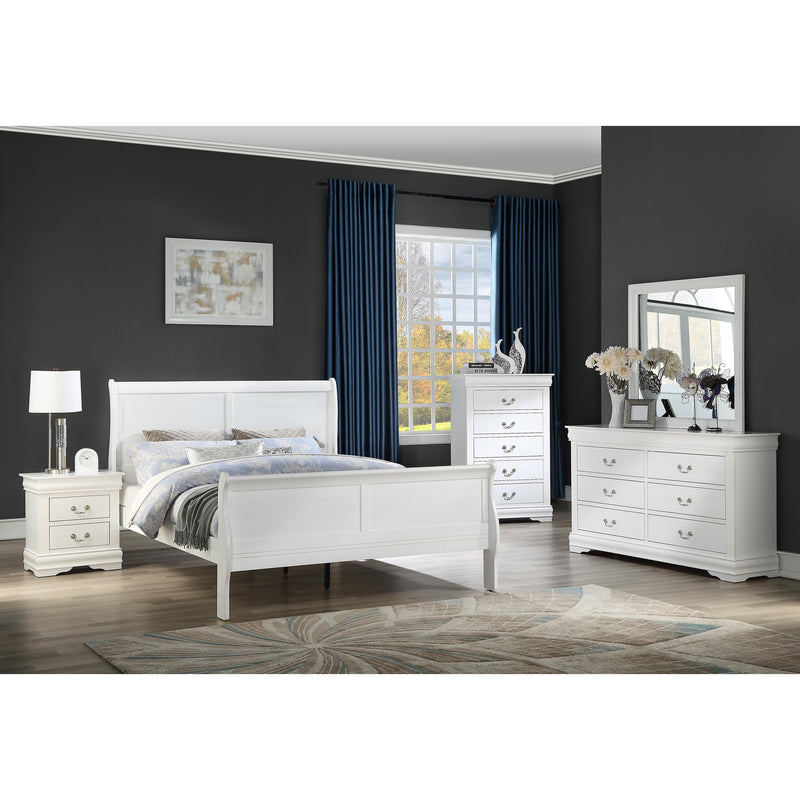  Crown Mark Louis Philip 2-Drawer Nightstand B3750-2 IMAGE 2