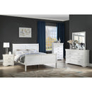  Size_Full -- Louis Philipe B3750-F Full Bed - Greige IMAGE 2