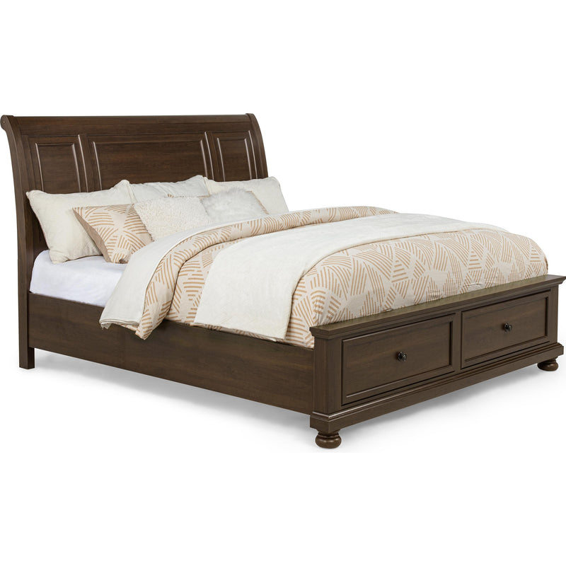  Size_Queen -- Crown Mark Claribelle Panel Bed with Storage IMAGE 1