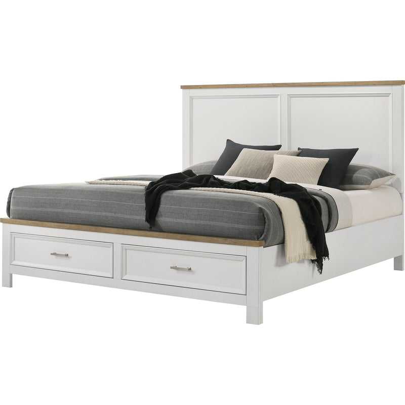  Size_Queen -- Crown Mark Aston Panel Bed IMAGE 1