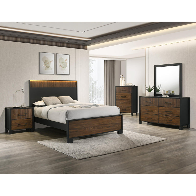 Crown Mark Nemy 2-Drawer Nightstand B6950-2 IMAGE 2