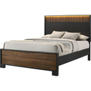  Size_Full -- Crown Mark Nemy Panel Bed IMAGE 1