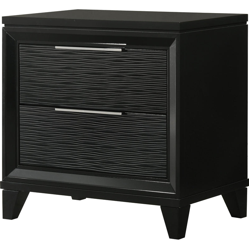  Crown Mark Cressida 2-Drawer Nightstand B7350-2 IMAGE 1