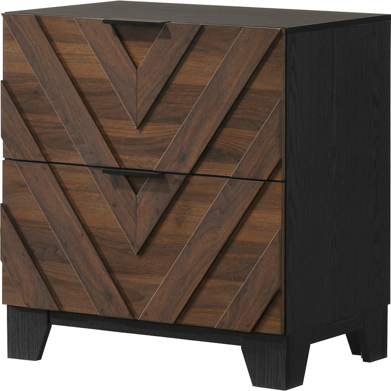  Crown Mark Zane 2-Drawer Nightstand B9275-2 IMAGE 1