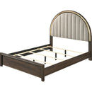  Size_Queen -- Crown Mark Noreen Upholstered Panel Bed IMAGE 3